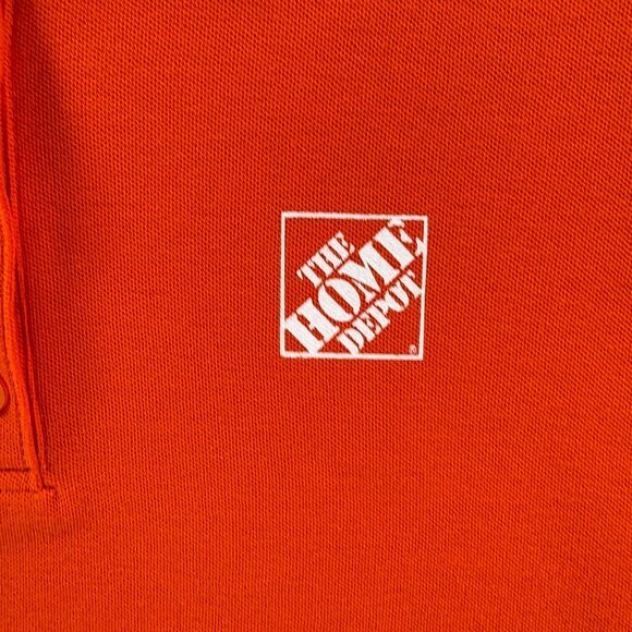 The Home Depot Employee Polo Shirt Women L We Are Home Depot Work Uniform - Picture 4 of 7